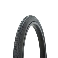 Tire 20" x 1.75" Black/Black Side Wall P-1081