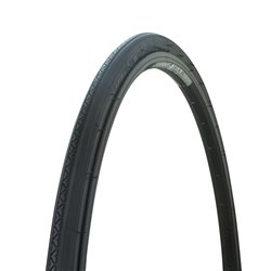 Tire 27" x 1 1/4" Black/Black Side Wall P-148