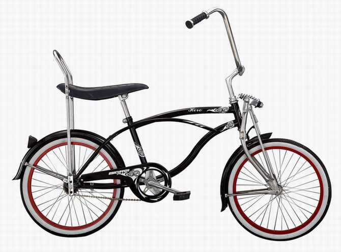 Black lowrider online bike